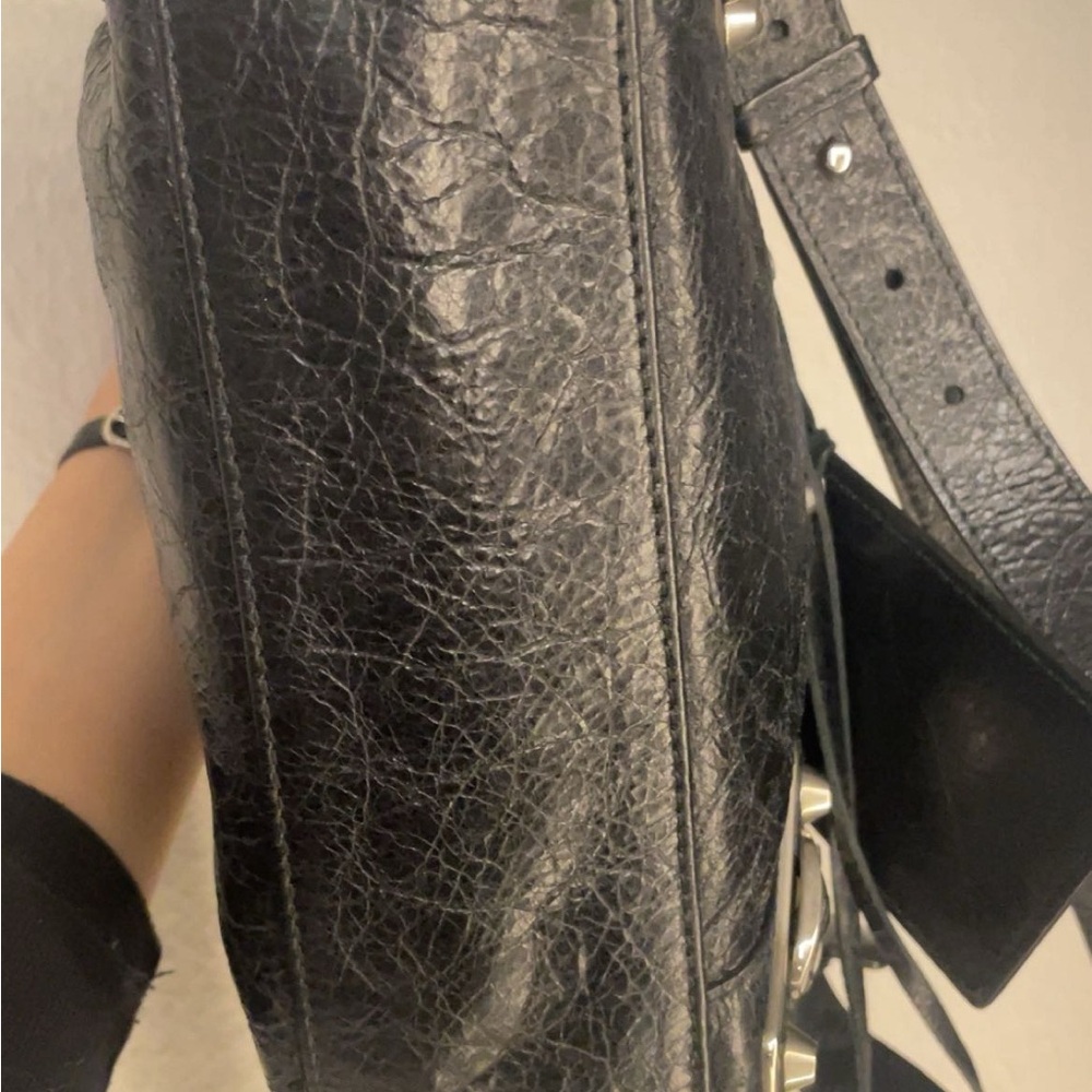 Balenciaga Black Mini Motorcycle City Bag - Picture 11 of 16